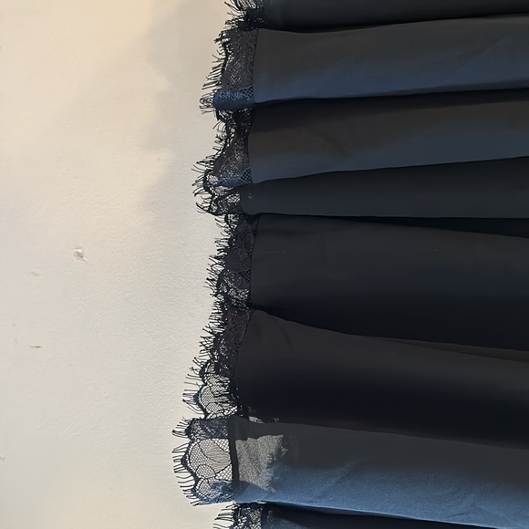 NWT, dress the population ‘Alicia’ plunging sleeveless fit and flare, size L - Picture 4 of 9